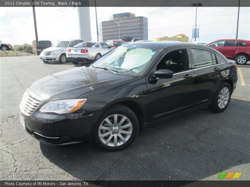Black / Black 2011 Chrysler 200 Touring