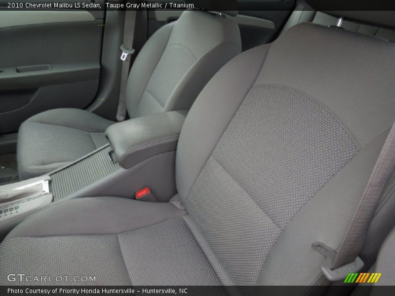 Taupe Gray Metallic / Titanium 2010 Chevrolet Malibu LS Sedan