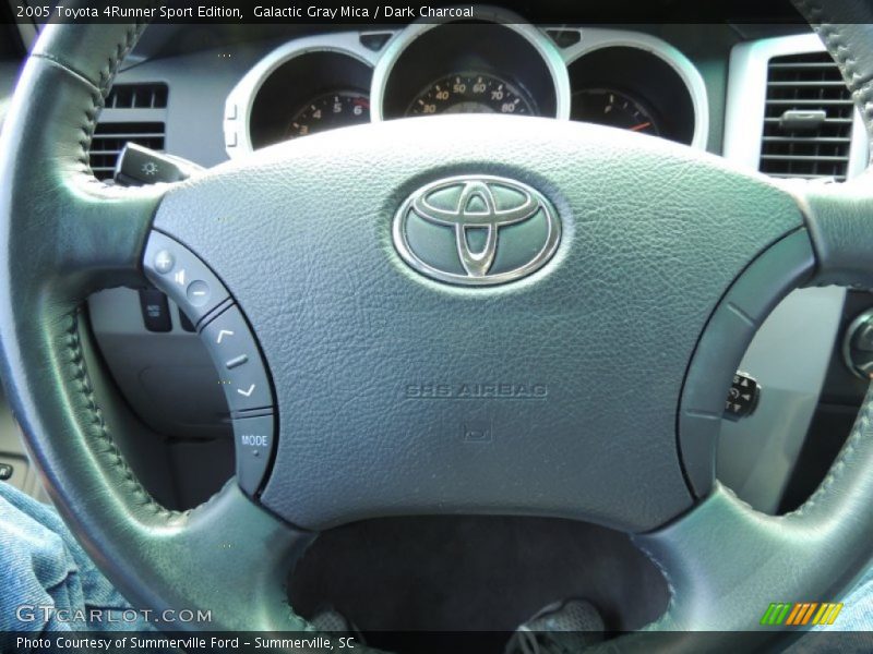 Galactic Gray Mica / Dark Charcoal 2005 Toyota 4Runner Sport Edition