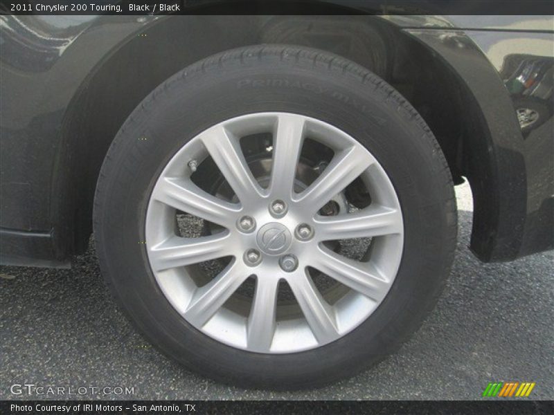 Black / Black 2011 Chrysler 200 Touring