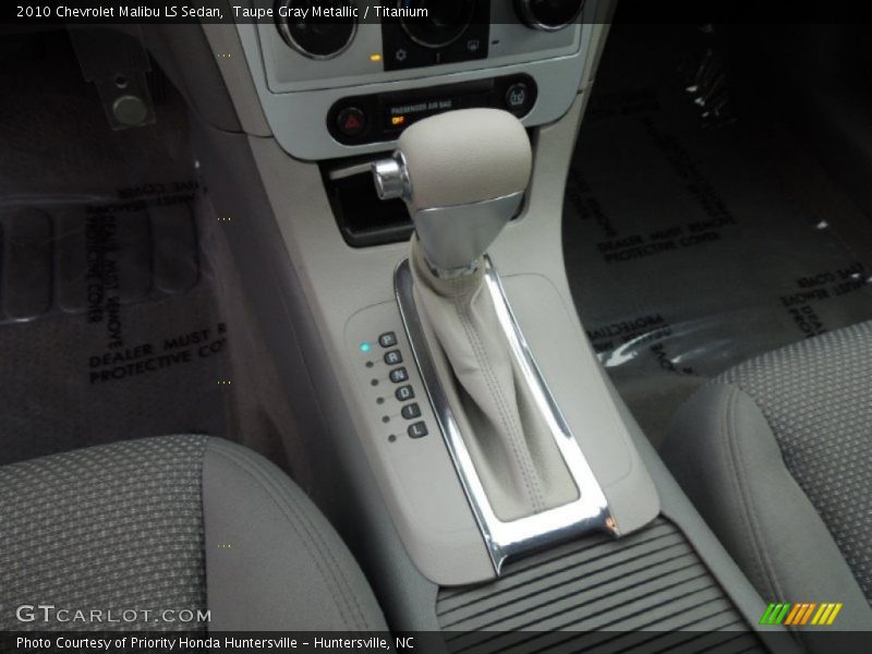 Taupe Gray Metallic / Titanium 2010 Chevrolet Malibu LS Sedan