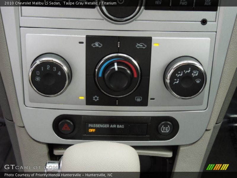 Taupe Gray Metallic / Titanium 2010 Chevrolet Malibu LS Sedan