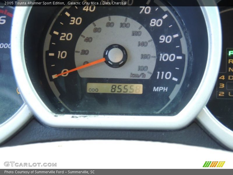 Galactic Gray Mica / Dark Charcoal 2005 Toyota 4Runner Sport Edition