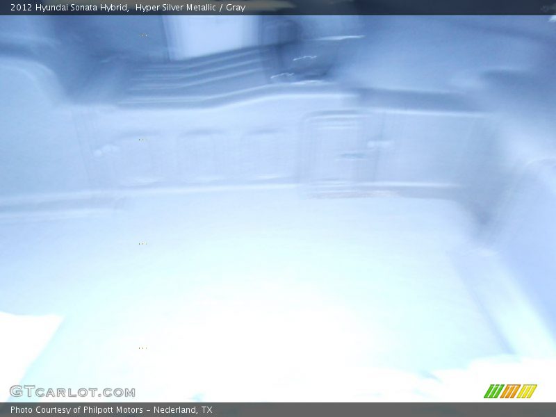 Hyper Silver Metallic / Gray 2012 Hyundai Sonata Hybrid