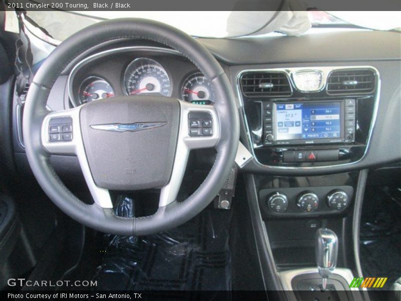 Black / Black 2011 Chrysler 200 Touring