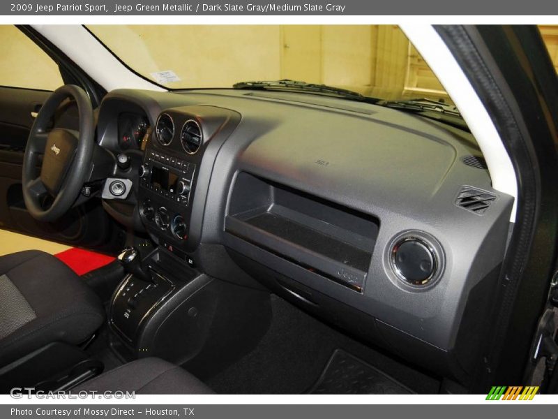Jeep Green Metallic / Dark Slate Gray/Medium Slate Gray 2009 Jeep Patriot Sport