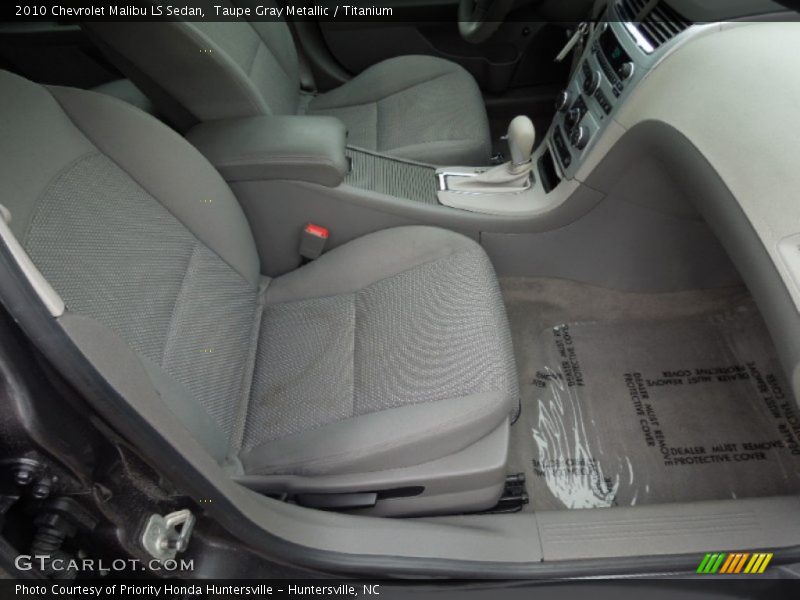 Taupe Gray Metallic / Titanium 2010 Chevrolet Malibu LS Sedan