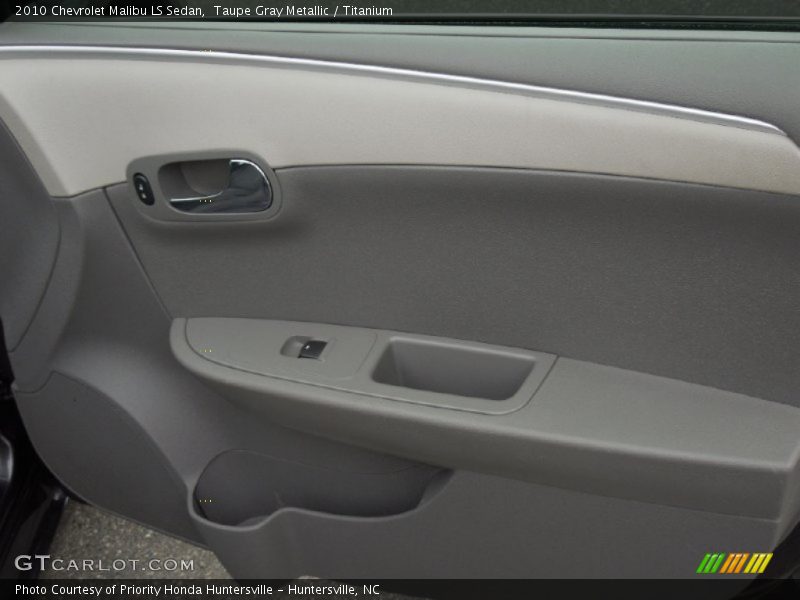 Taupe Gray Metallic / Titanium 2010 Chevrolet Malibu LS Sedan