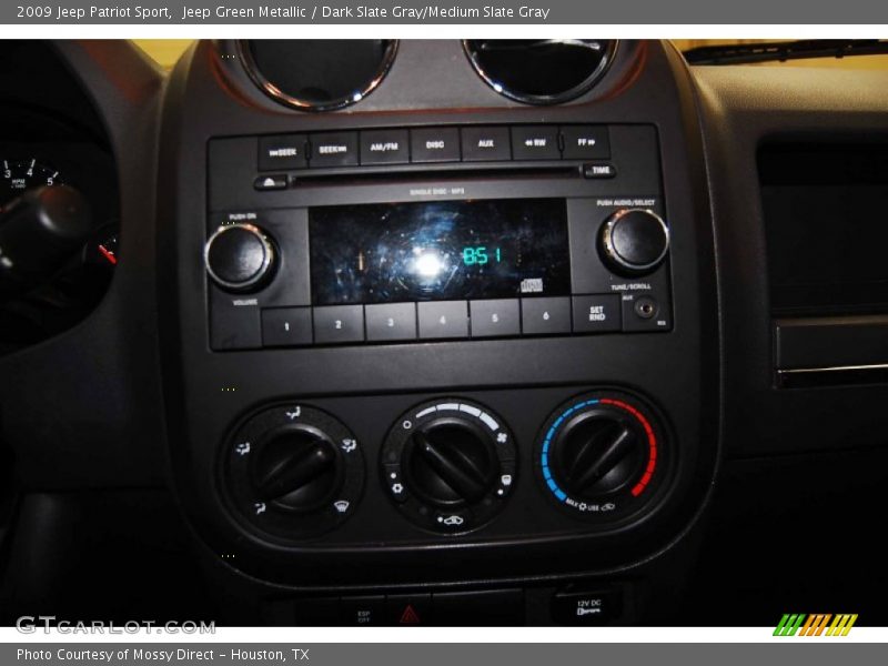 Jeep Green Metallic / Dark Slate Gray/Medium Slate Gray 2009 Jeep Patriot Sport