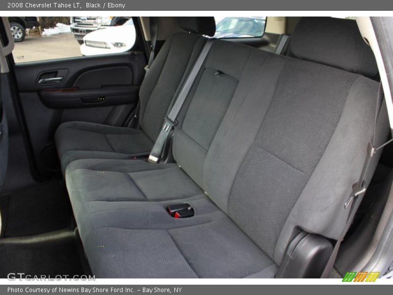 Rear Seat of 2008 Tahoe LT