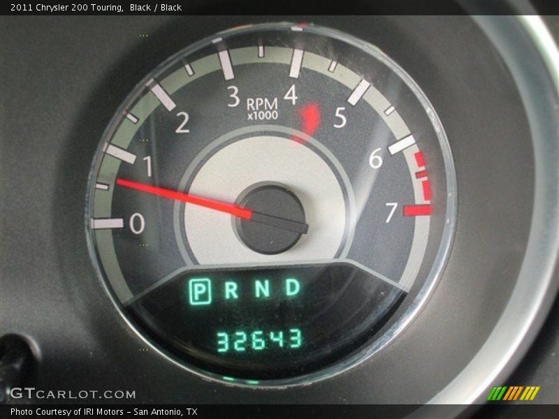 Black / Black 2011 Chrysler 200 Touring