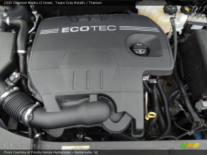 Taupe Gray Metallic / Titanium 2010 Chevrolet Malibu LS Sedan