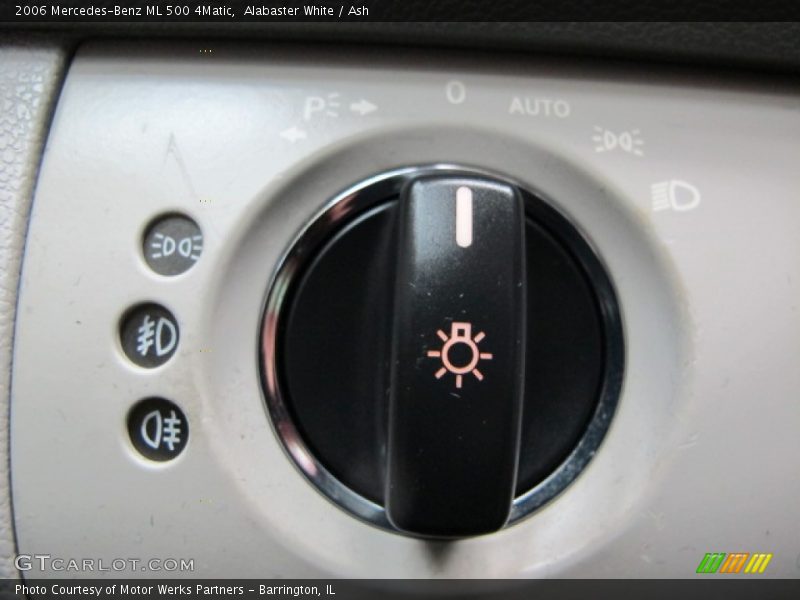 Controls of 2006 ML 500 4Matic