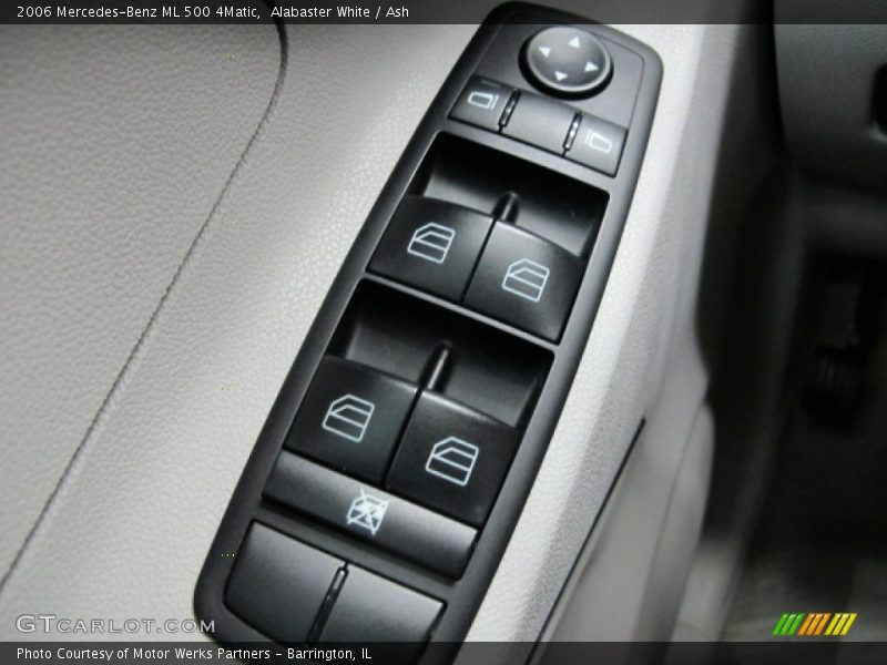 Controls of 2006 ML 500 4Matic