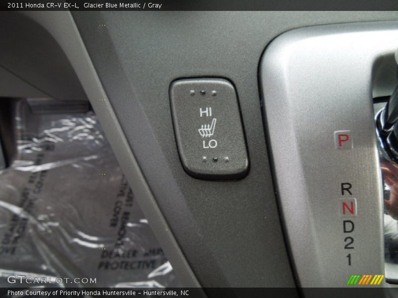 Glacier Blue Metallic / Gray 2011 Honda CR-V EX-L