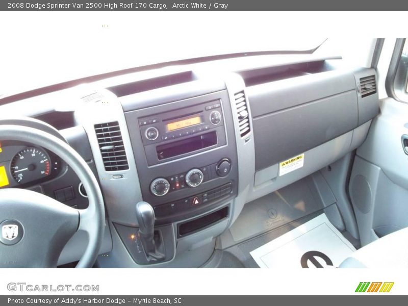 Arctic White / Gray 2008 Dodge Sprinter Van 2500 High Roof 170 Cargo