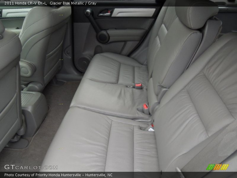 Glacier Blue Metallic / Gray 2011 Honda CR-V EX-L