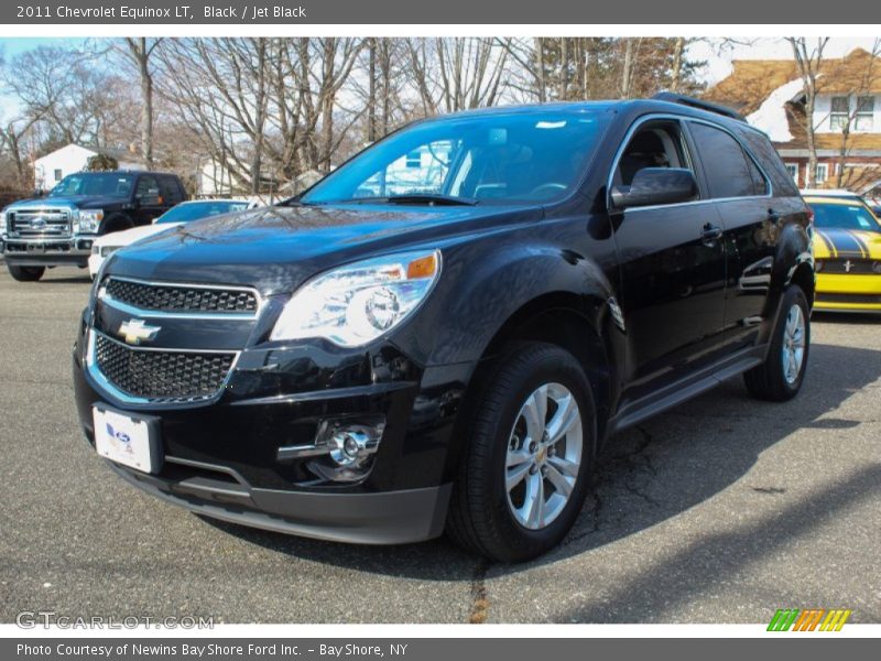 Black / Jet Black 2011 Chevrolet Equinox LT