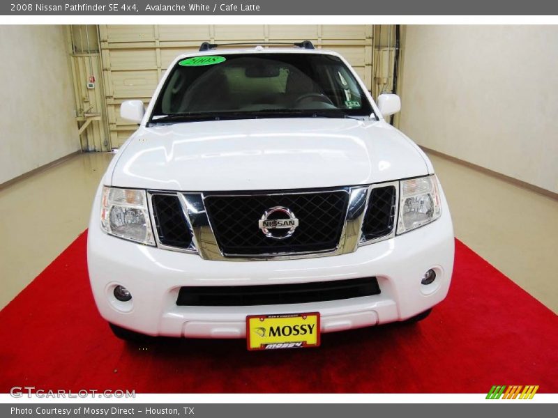 Avalanche White / Cafe Latte 2008 Nissan Pathfinder SE 4x4