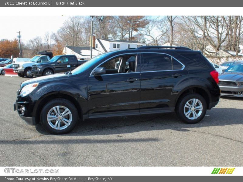 Black / Jet Black 2011 Chevrolet Equinox LT