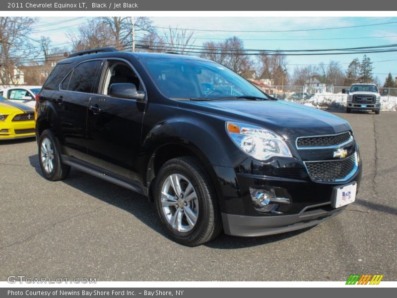 Black / Jet Black 2011 Chevrolet Equinox LT