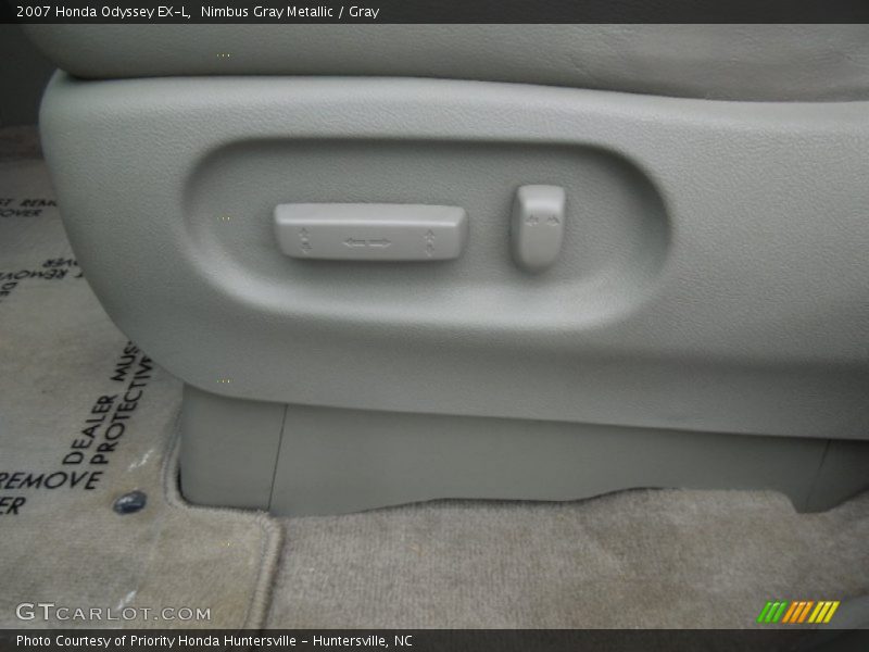 Nimbus Gray Metallic / Gray 2007 Honda Odyssey EX-L