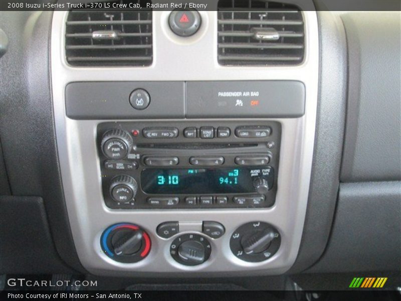 Controls of 2008 i-Series Truck i-370 LS Crew Cab