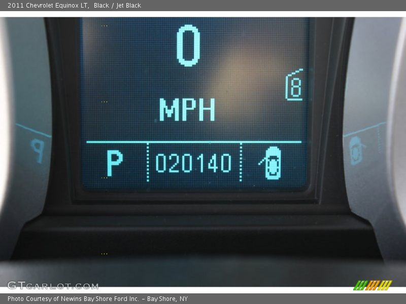 Black / Jet Black 2011 Chevrolet Equinox LT