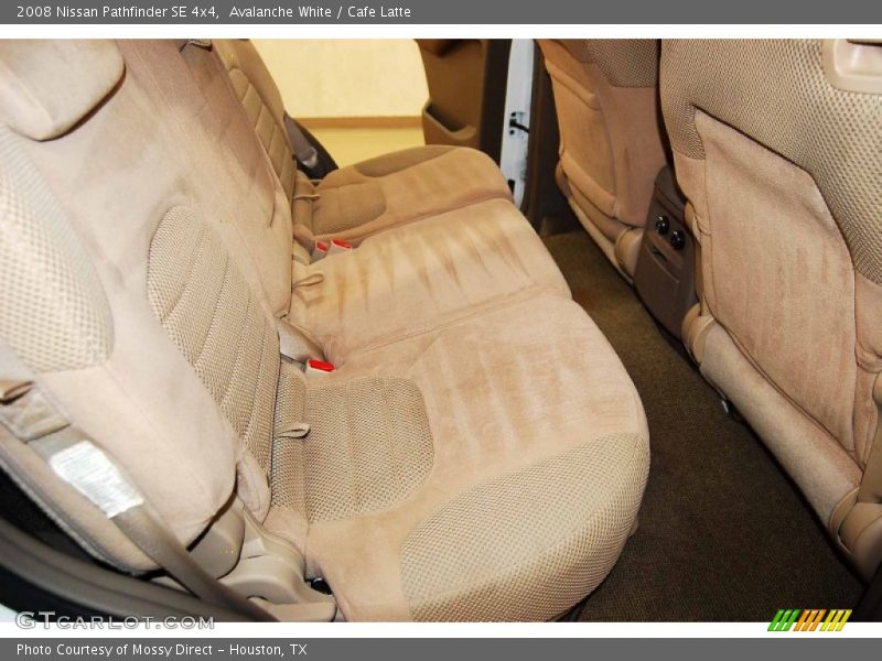 Avalanche White / Cafe Latte 2008 Nissan Pathfinder SE 4x4