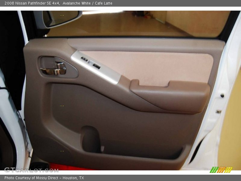 Avalanche White / Cafe Latte 2008 Nissan Pathfinder SE 4x4