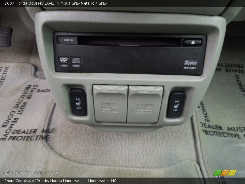Nimbus Gray Metallic / Gray 2007 Honda Odyssey EX-L