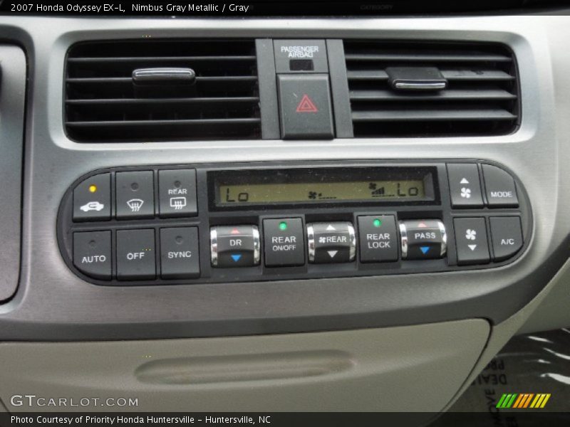 Nimbus Gray Metallic / Gray 2007 Honda Odyssey EX-L