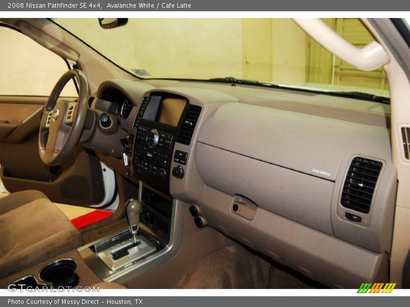 Avalanche White / Cafe Latte 2008 Nissan Pathfinder SE 4x4