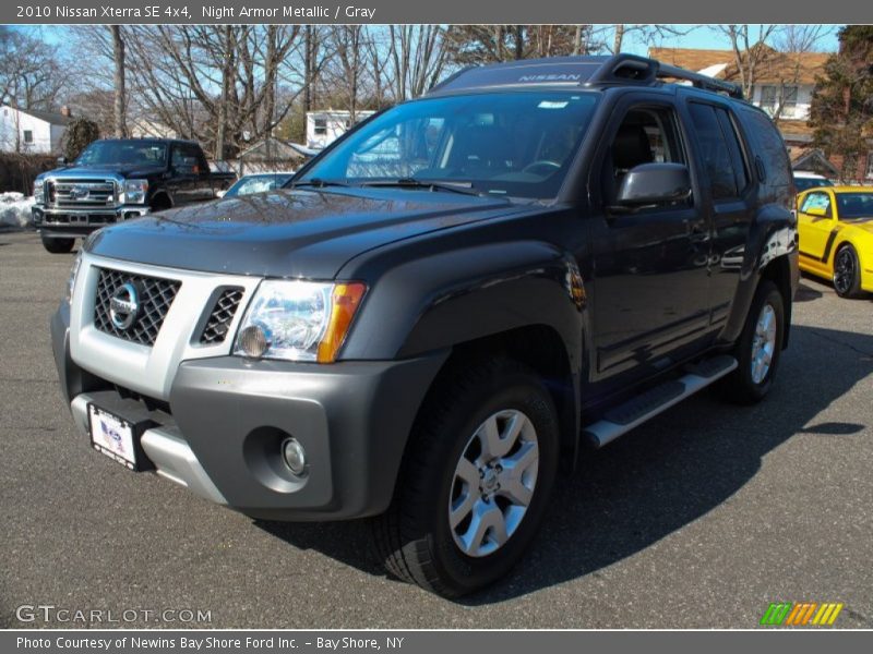 Night Armor Metallic / Gray 2010 Nissan Xterra SE 4x4