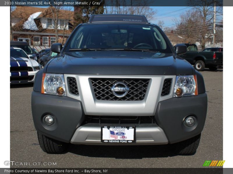Night Armor Metallic / Gray 2010 Nissan Xterra SE 4x4