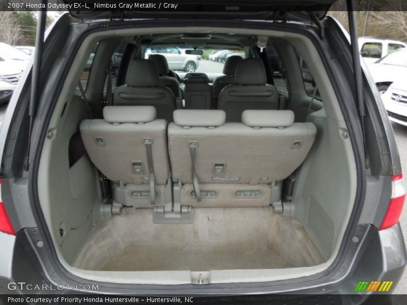 Nimbus Gray Metallic / Gray 2007 Honda Odyssey EX-L