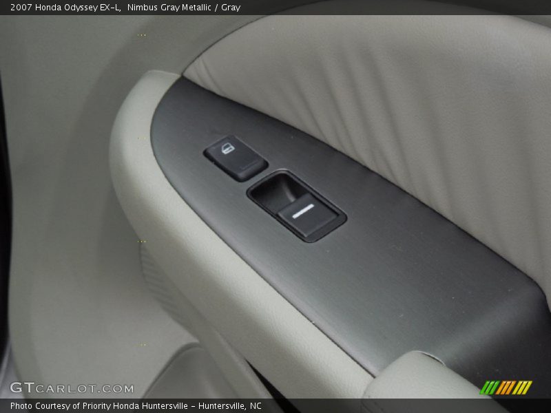 Nimbus Gray Metallic / Gray 2007 Honda Odyssey EX-L