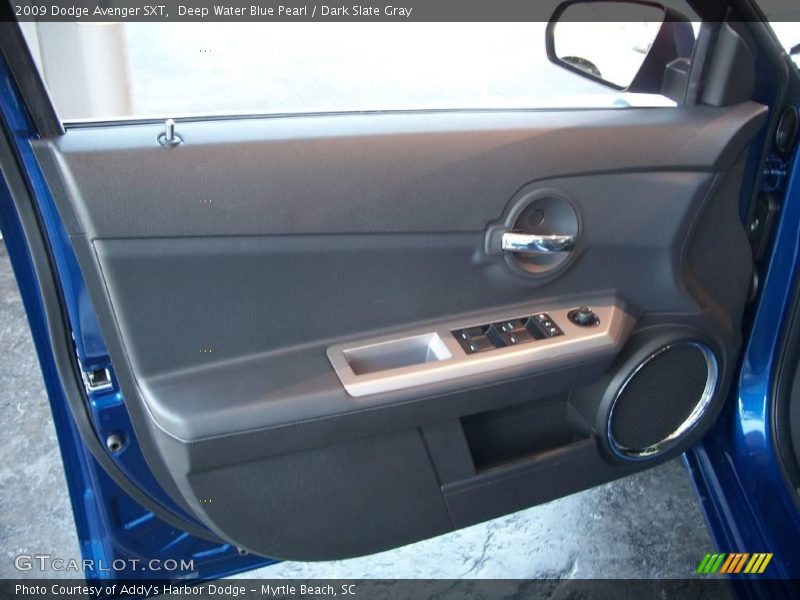Deep Water Blue Pearl / Dark Slate Gray 2009 Dodge Avenger SXT