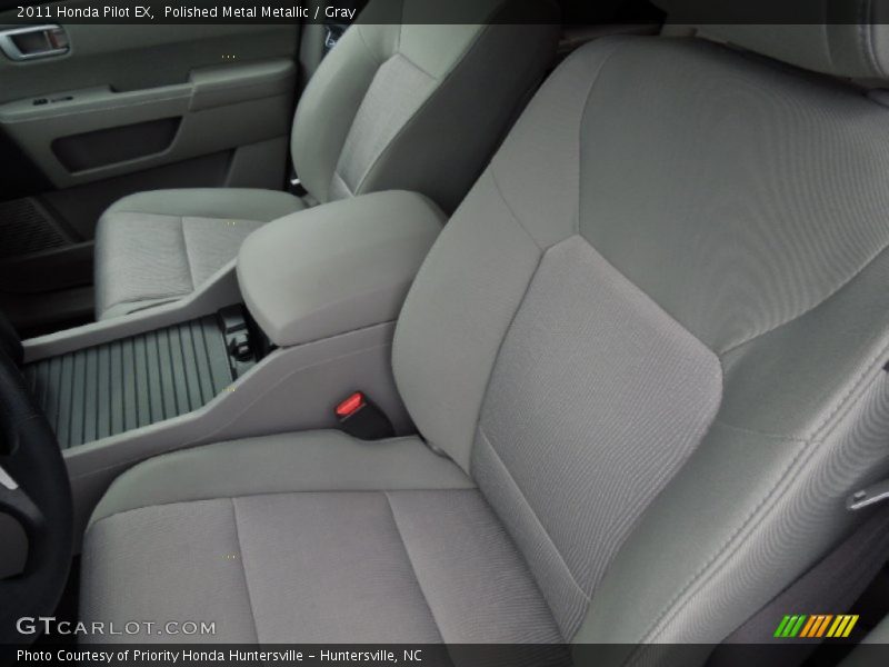 Polished Metal Metallic / Gray 2011 Honda Pilot EX