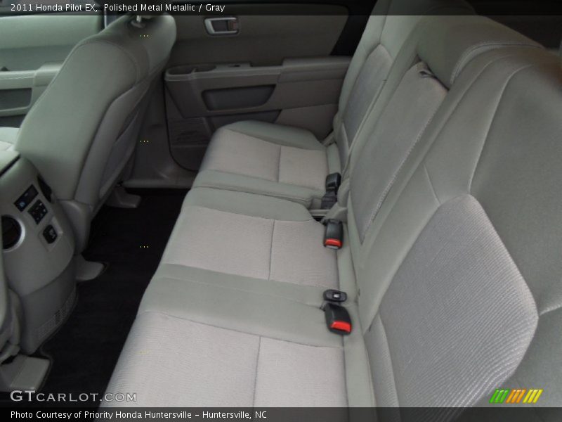Polished Metal Metallic / Gray 2011 Honda Pilot EX