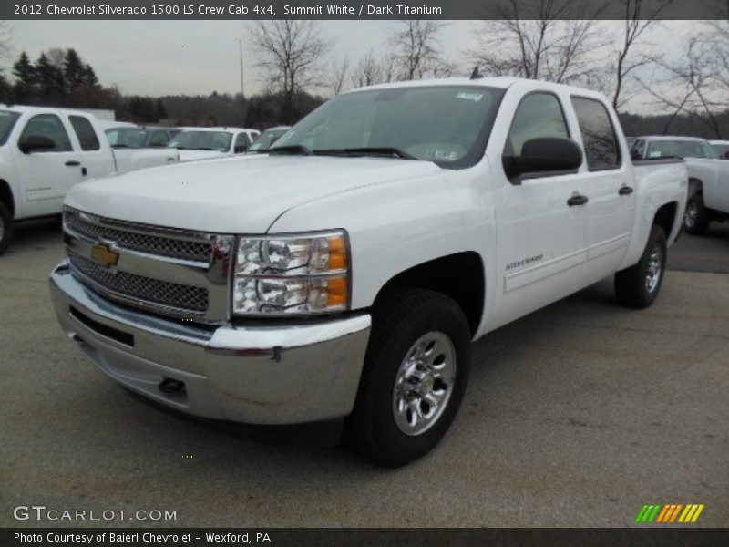 Front 3/4 View of 2012 Silverado 1500 LS Crew Cab 4x4