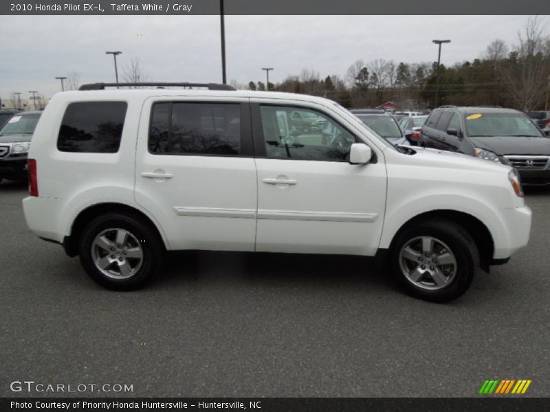 Taffeta White / Gray 2010 Honda Pilot EX-L