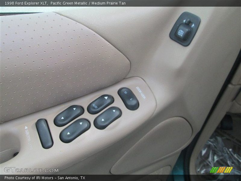 Pacific Green Metallic / Medium Prairie Tan 1998 Ford Explorer XLT