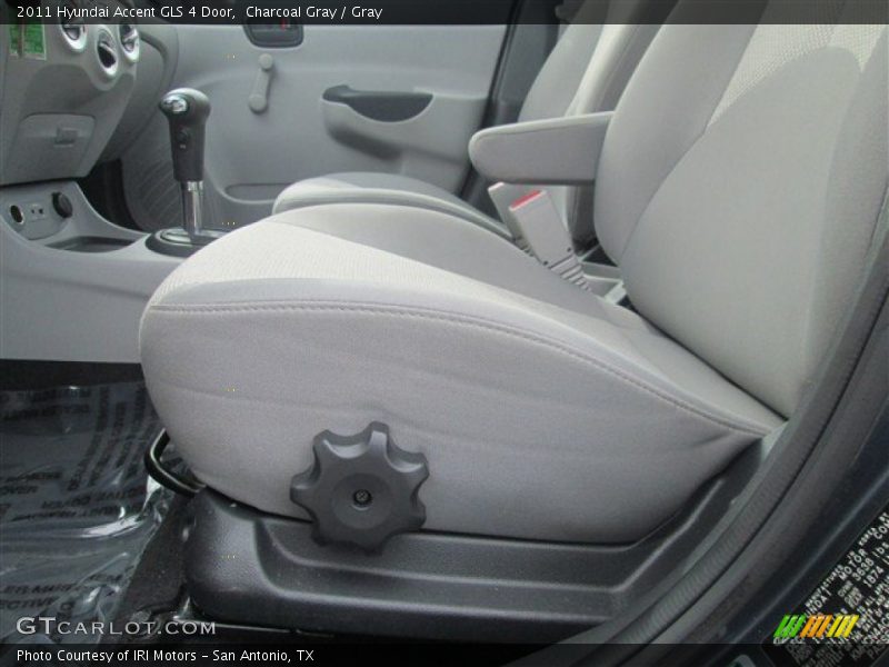 Charcoal Gray / Gray 2011 Hyundai Accent GLS 4 Door