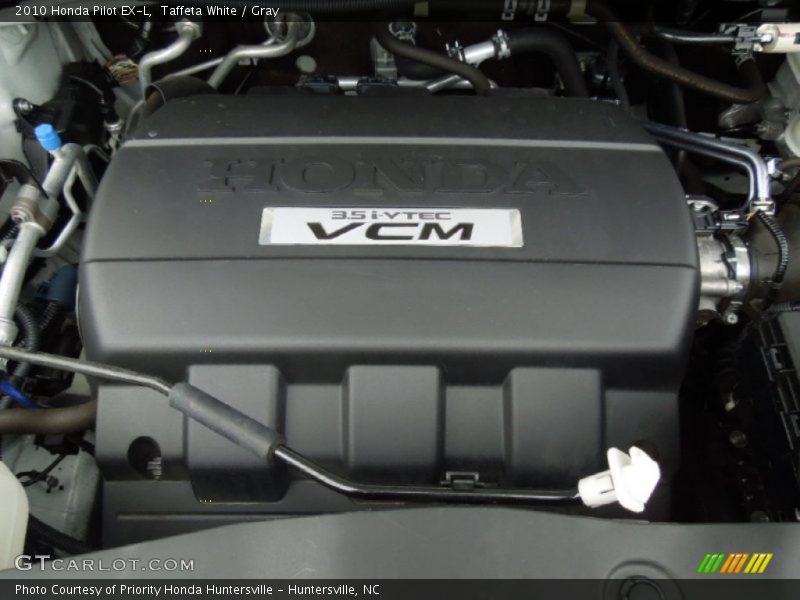 Taffeta White / Gray 2010 Honda Pilot EX-L