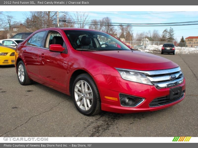 Front 3/4 View of 2012 Fusion SEL