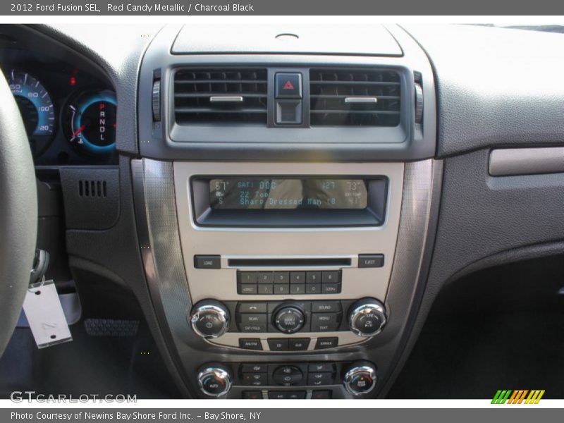 Red Candy Metallic / Charcoal Black 2012 Ford Fusion SEL