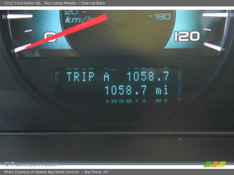 Red Candy Metallic / Charcoal Black 2012 Ford Fusion SEL