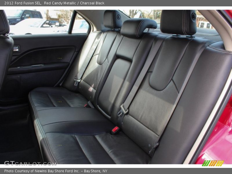 Red Candy Metallic / Charcoal Black 2012 Ford Fusion SEL