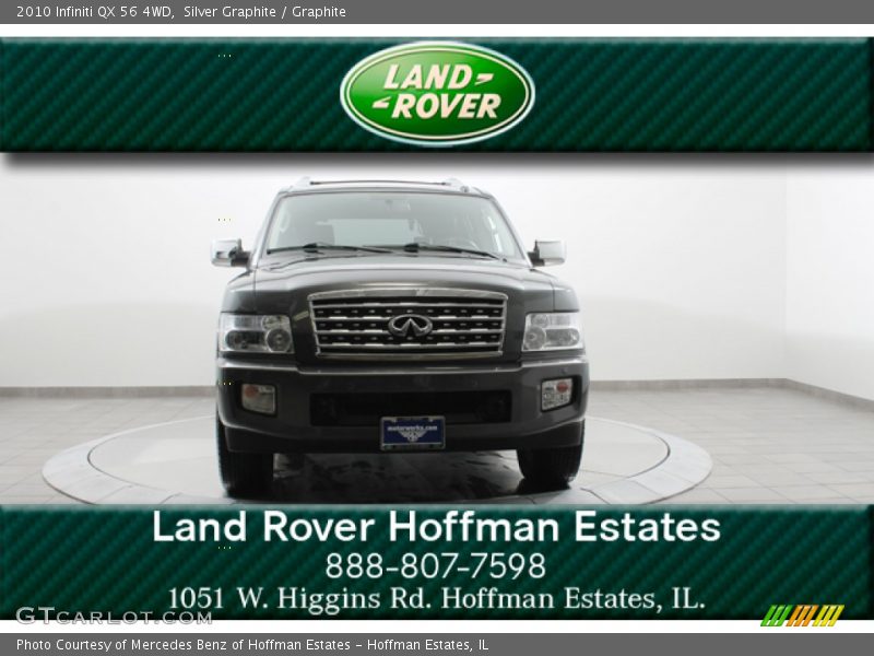 Silver Graphite / Graphite 2010 Infiniti QX 56 4WD